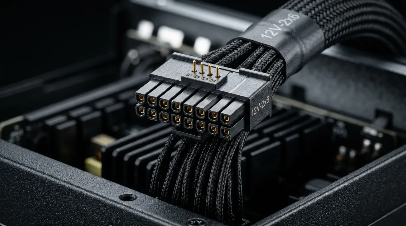 Conector ATX 3.1 12V-2x6 de fonte de PC