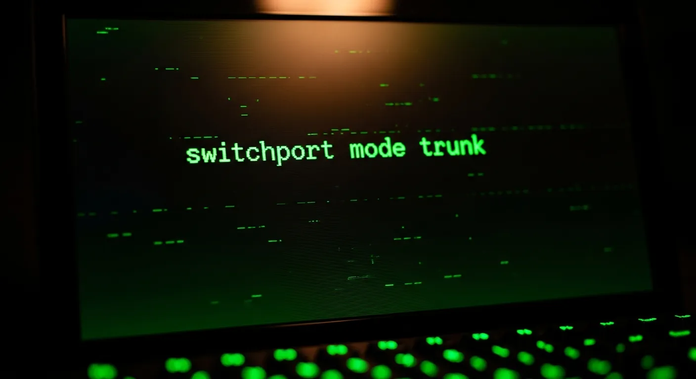 Terminal de configuração de switch Cisco
