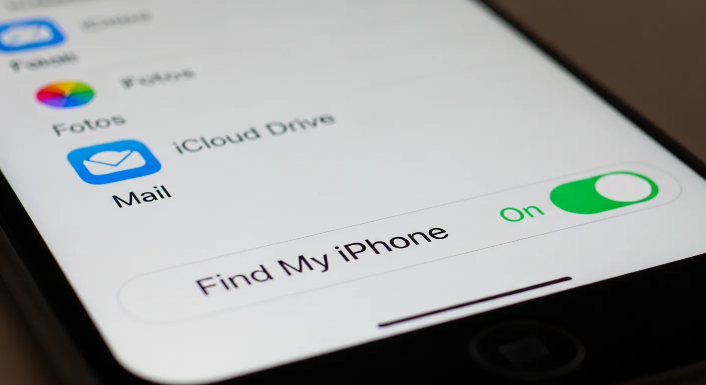 Alt Text: Configurações de privacidade e localização no iOS