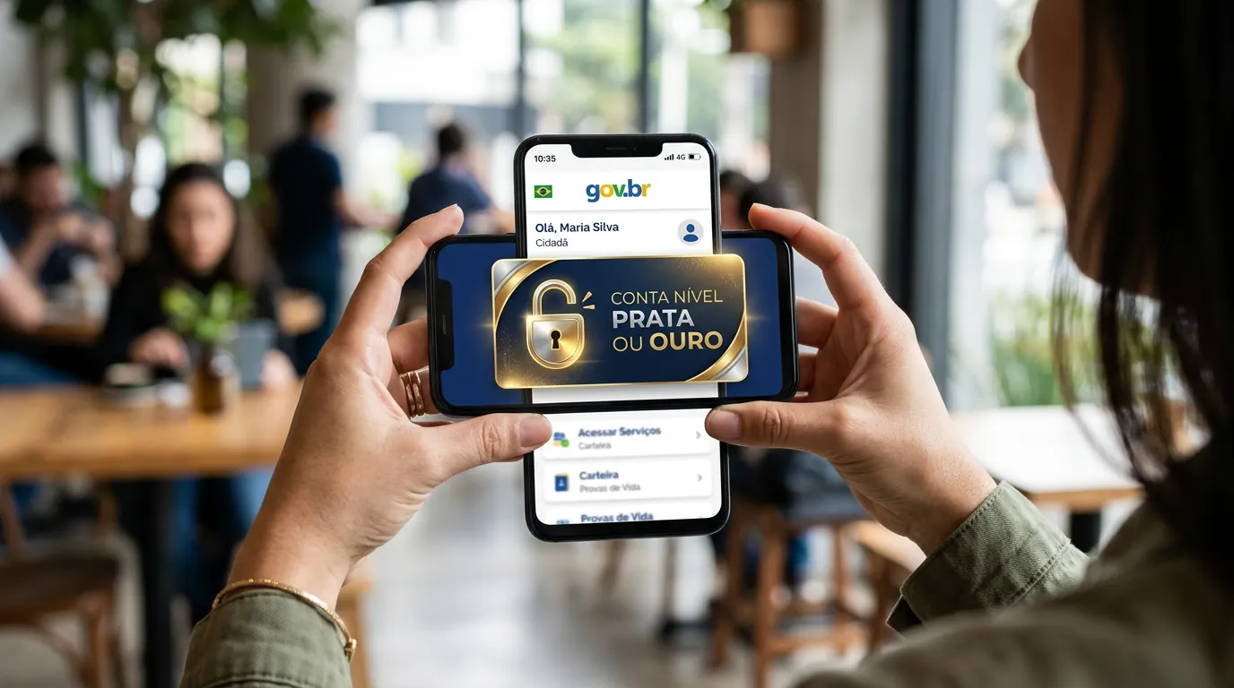 Exigência de conta Gov.br nível Prata ou Ouro para acessar o Consumidor.gov.br