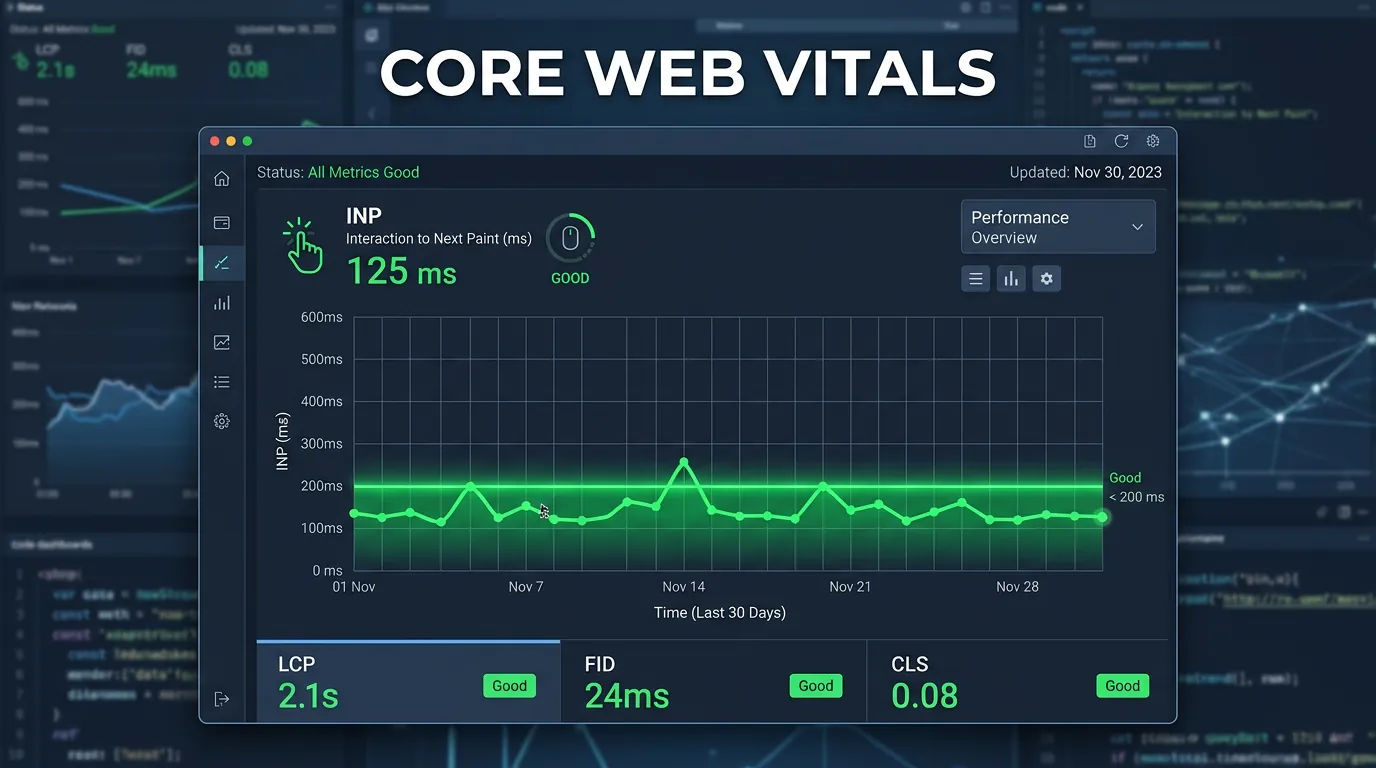 Métrica INP no Core Web Vitals