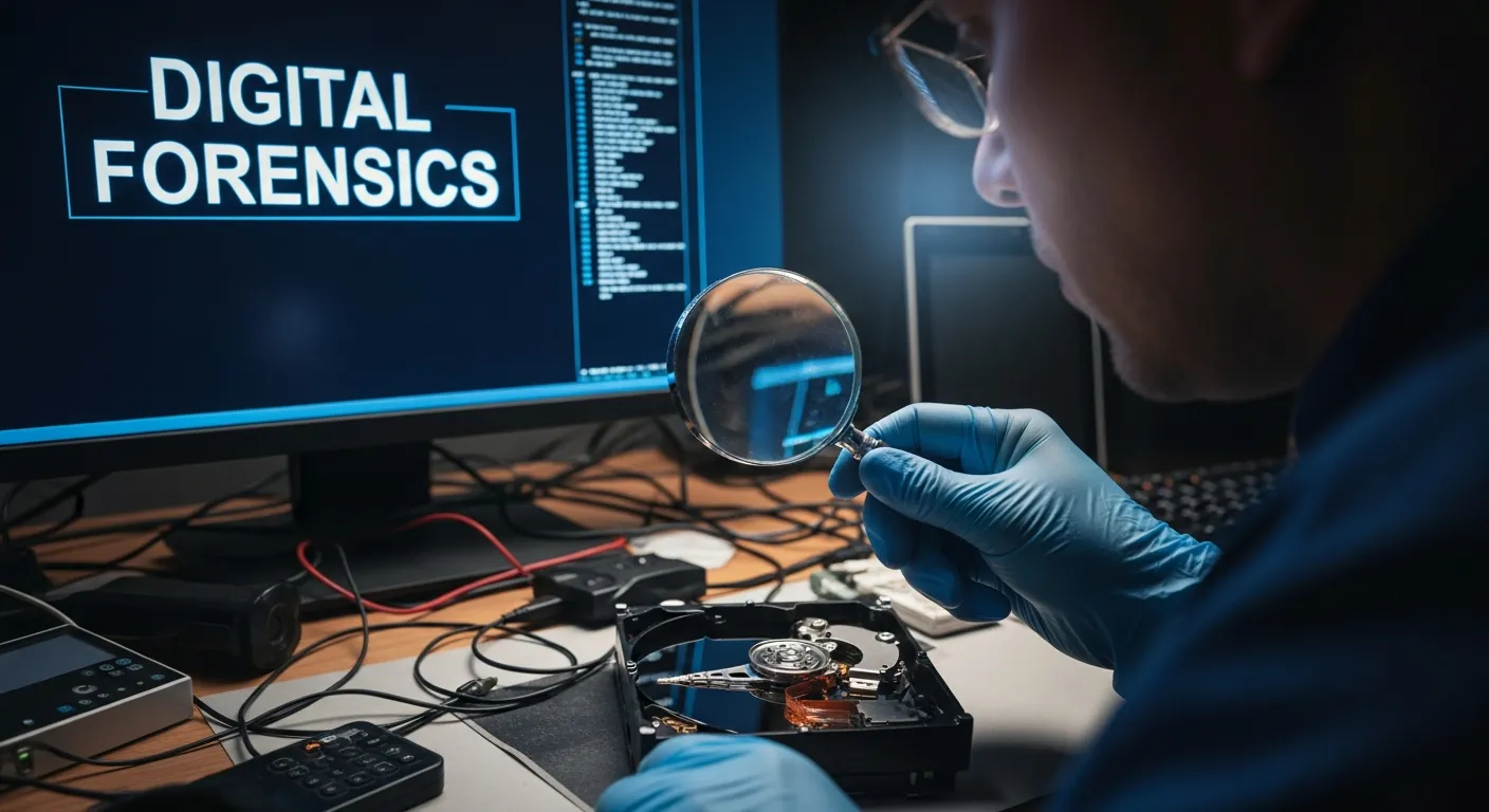 Investigação forense digital em disco rígido