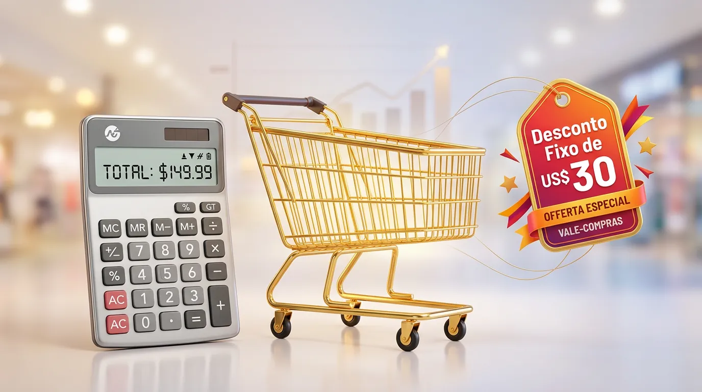 Cálculo de imposto para compras acima de 50 dólares no AliExpress e Shopee