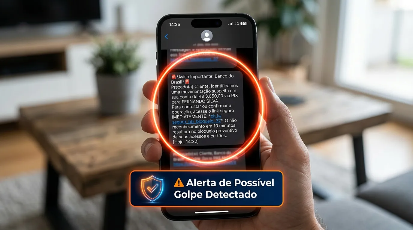 Detecção de golpes e verificação de imagens geradas por IA no Circule para Pesquisar