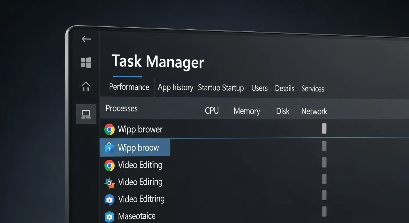 Gerenciador de tarefas mostrando processo de keylogger