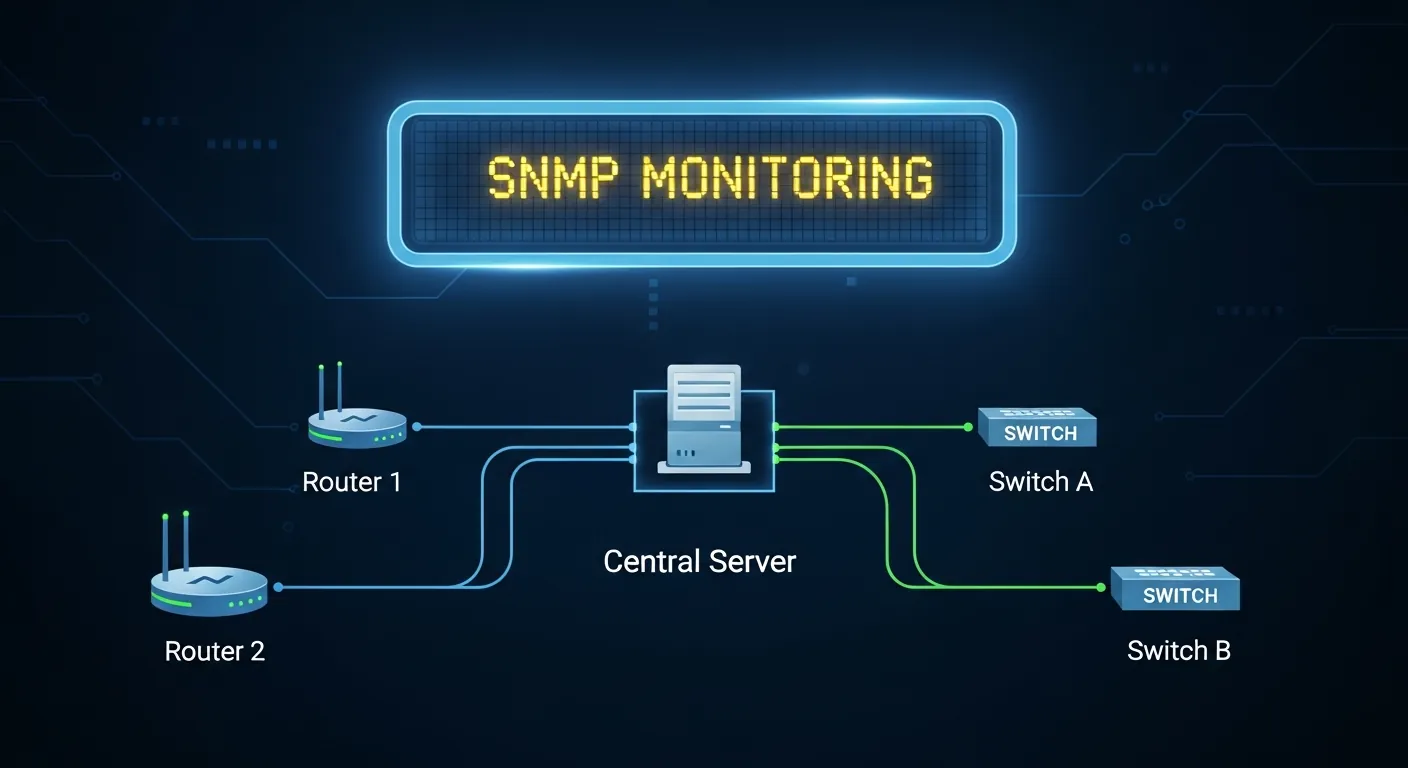 Diagrama de funcionamento do protocolo SNMP