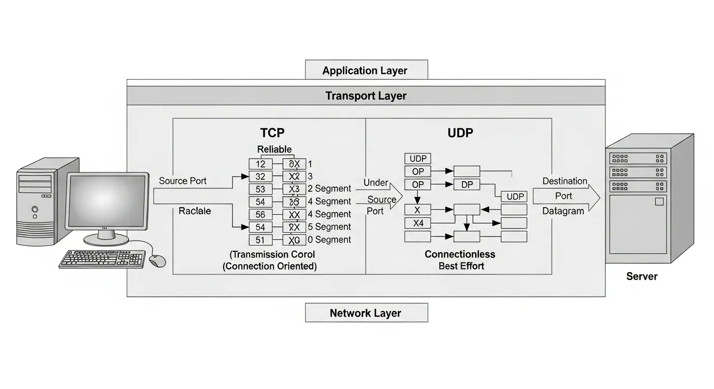 Camada de Transporte TCP e UDP