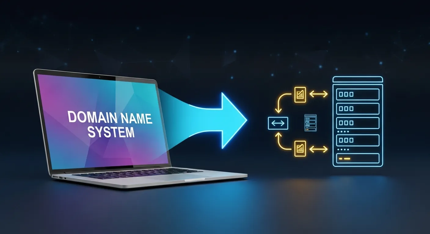 Diagrama de funcionamento do DNS