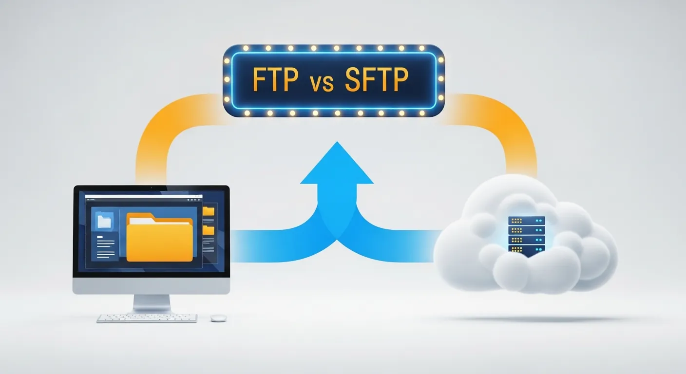 Diagrama de funcionamento do protocolo FTP