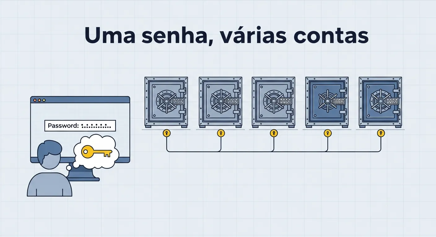 Diagrama explicativo de password spraying