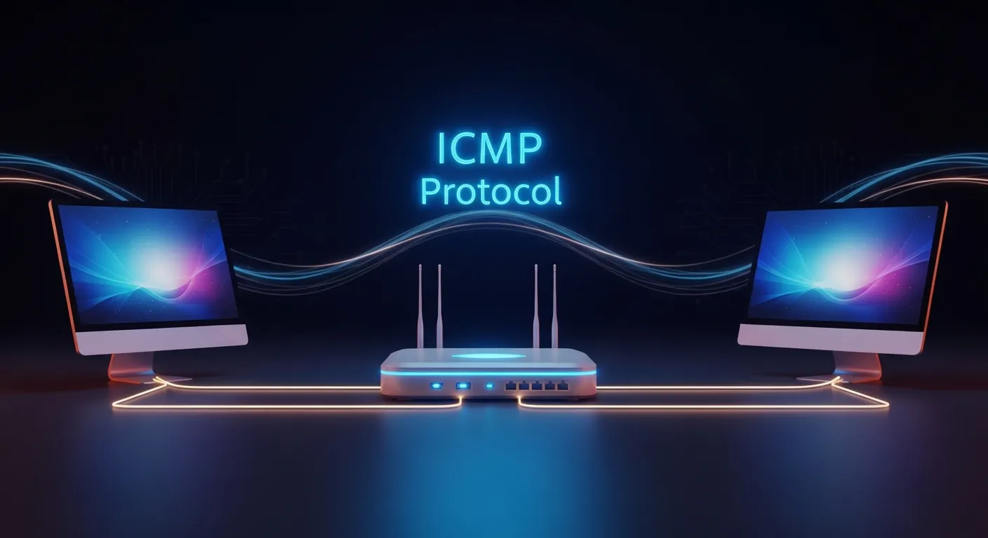 Diagrama de funcionamento do protocolo ICMP na rede