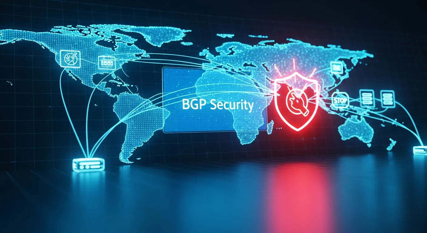 Diagrama de segurança BGP