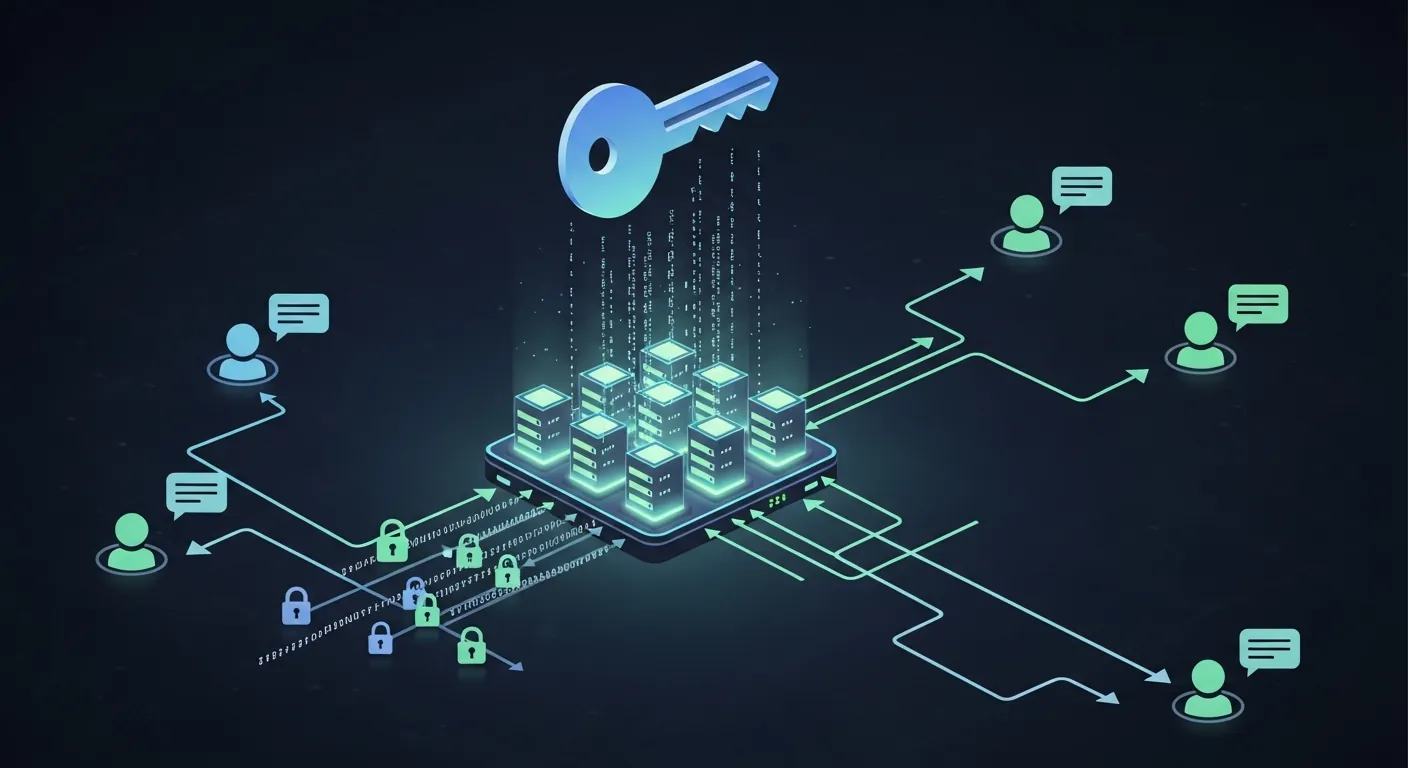 Alt Text: Segurança de rede e criptografia de dados