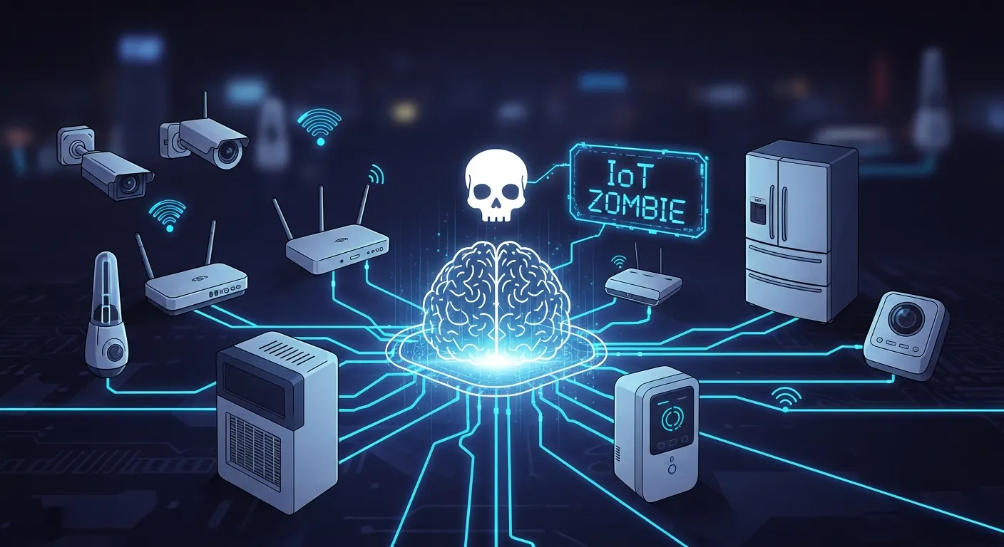 Dispositivos IoT infectados por malware