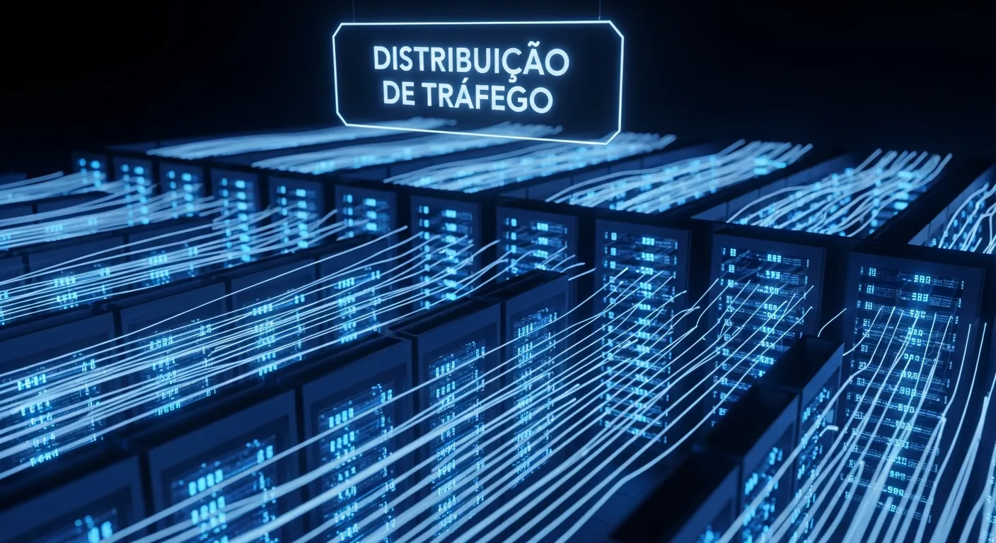 Distribuição de tráfego em servidores