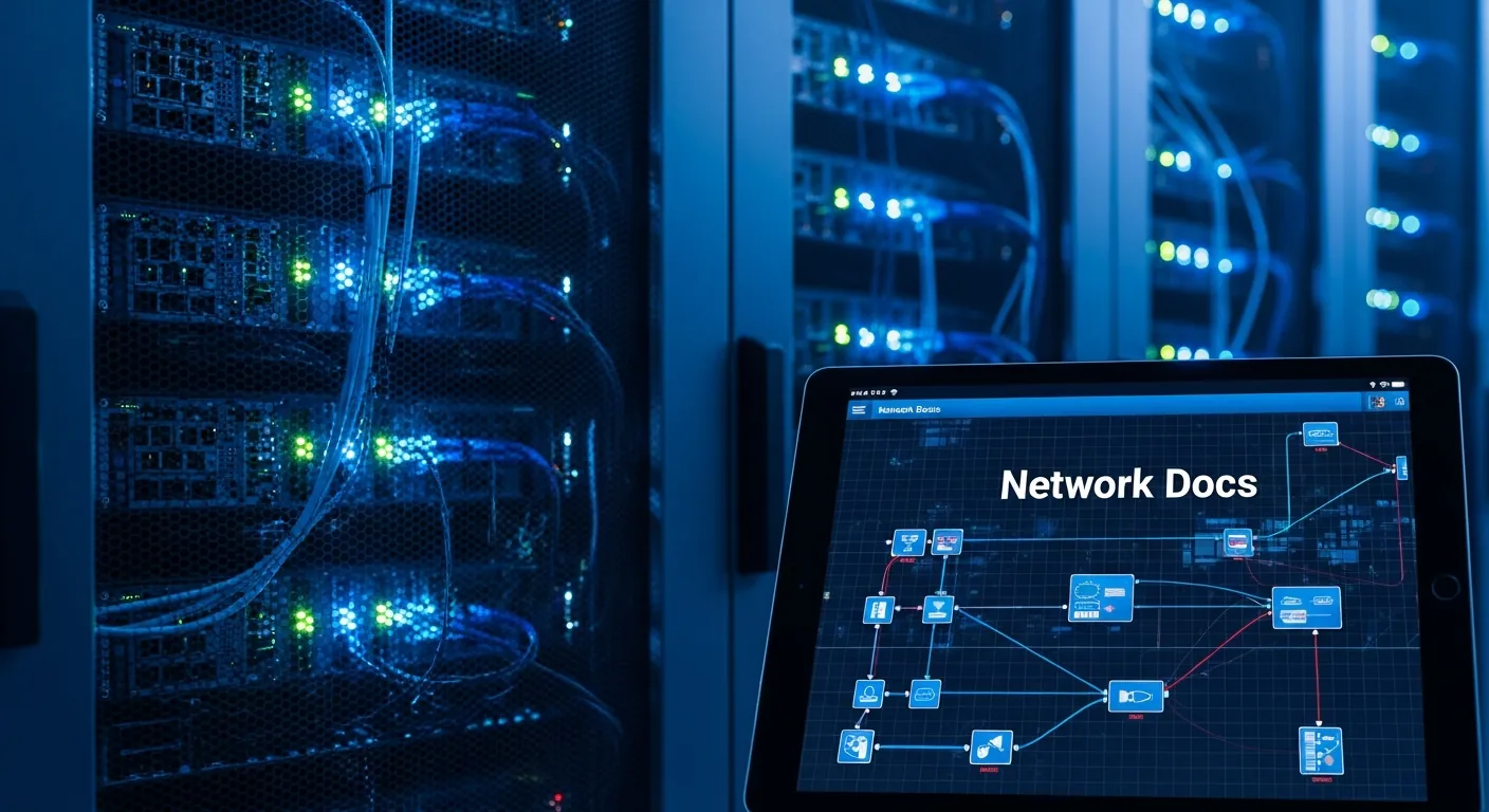 Documentação de infraestrutura de rede