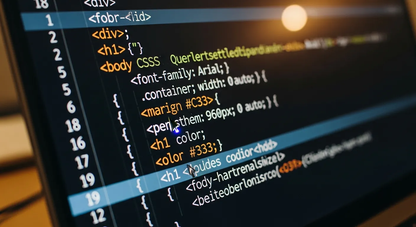 Alt Text: Codificando site com HTML e CSS