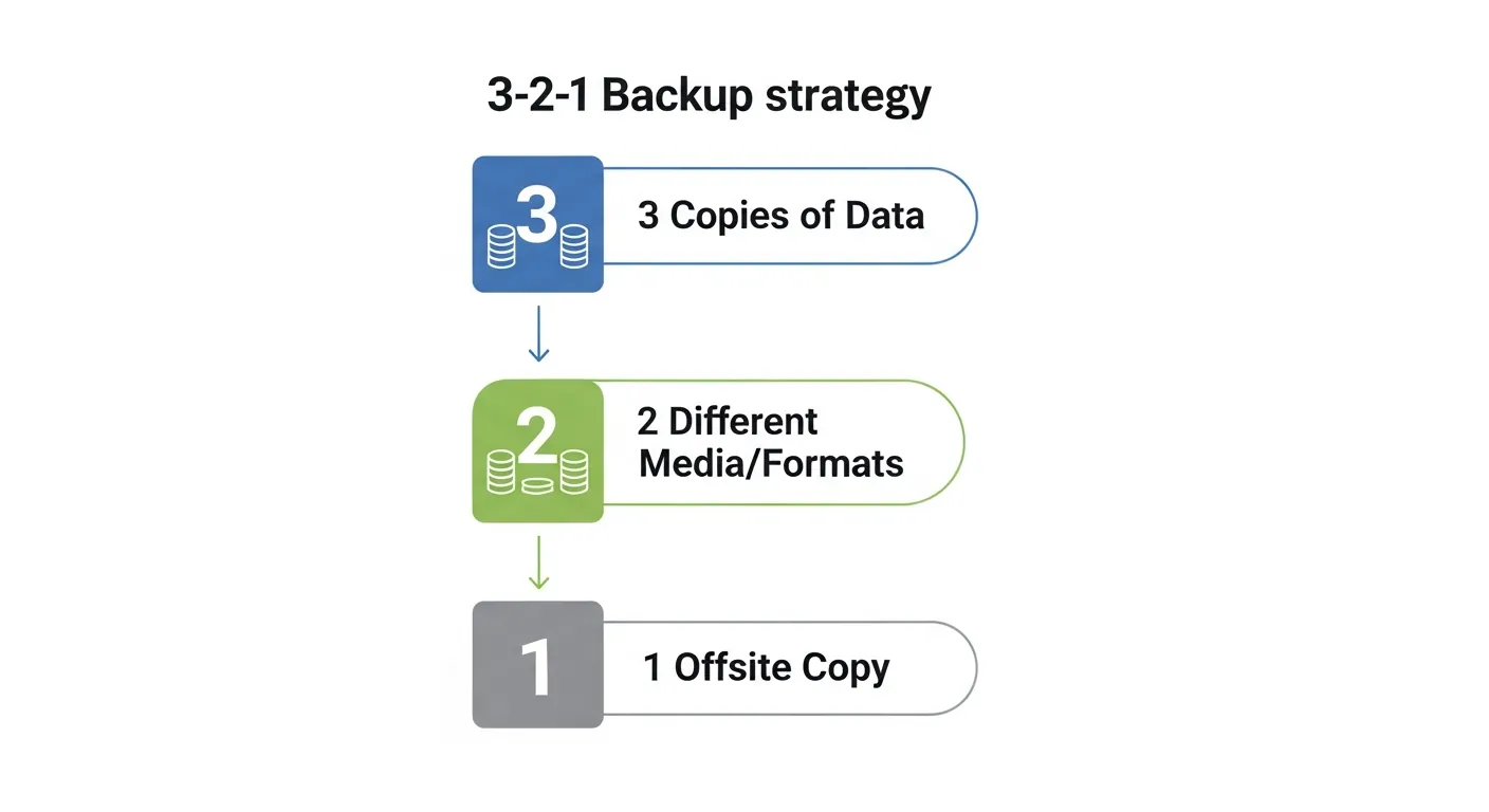 Estratégia Backup 3-2-1