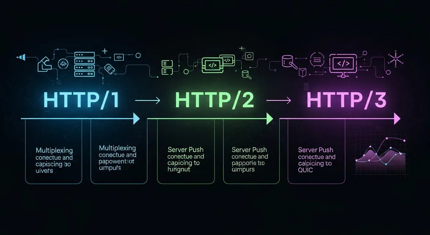 Evolucao do protocolo HTTP para HTTP3