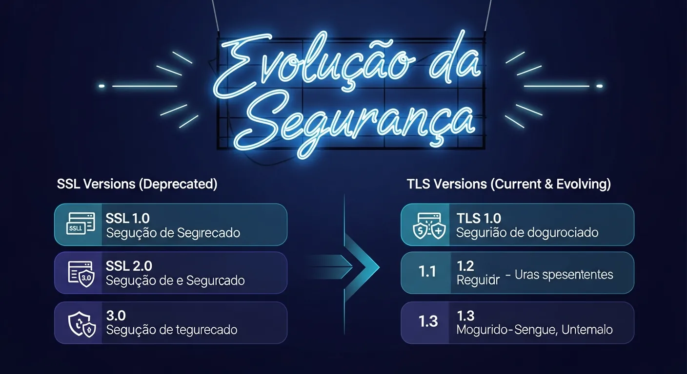 Evolução do protocolo SSL para TLS