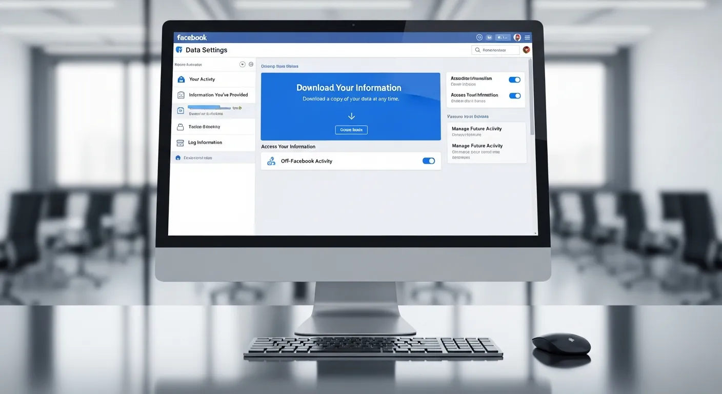 Backup de dados do Facebook Messenger