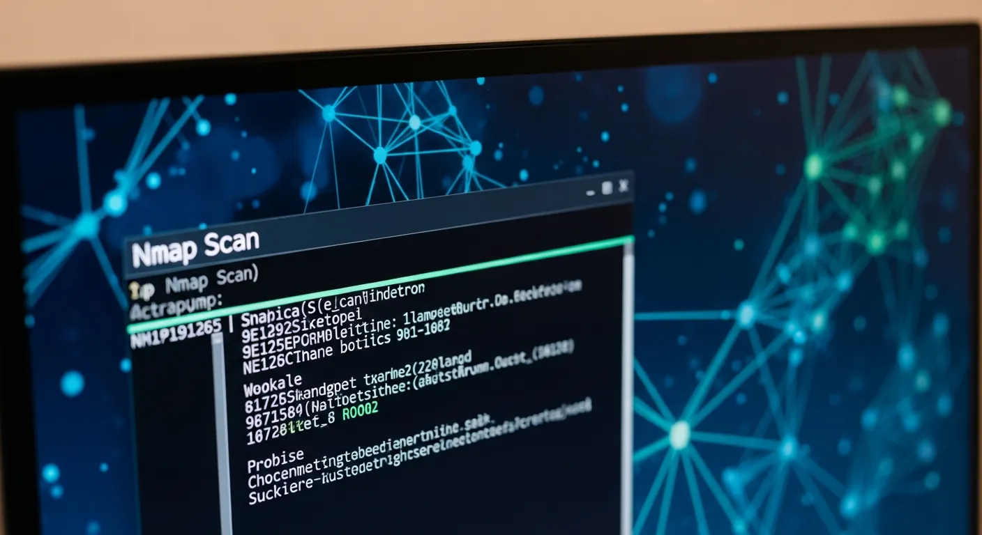 Terminal do Kali Linux rodando Nmap