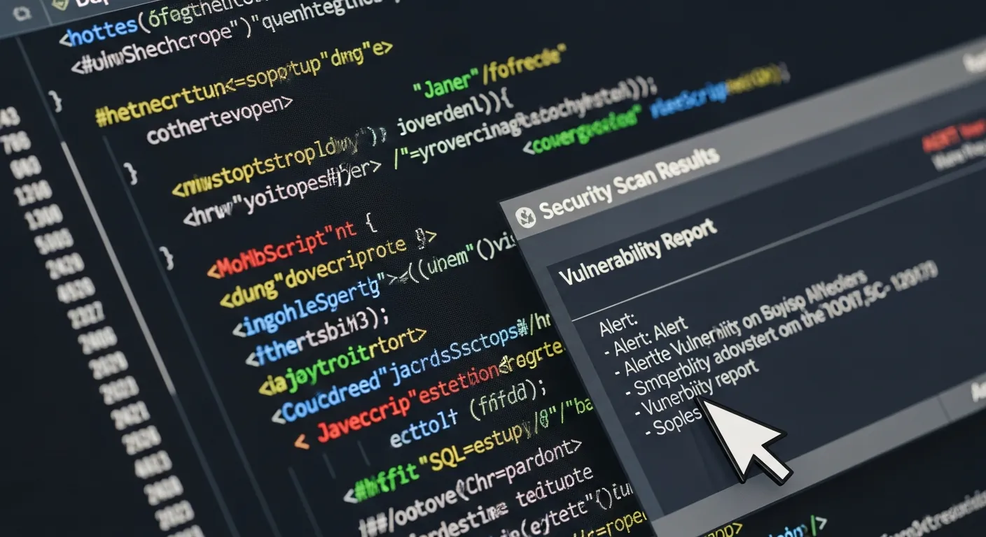 Interface de terminal com comandos de pentesting