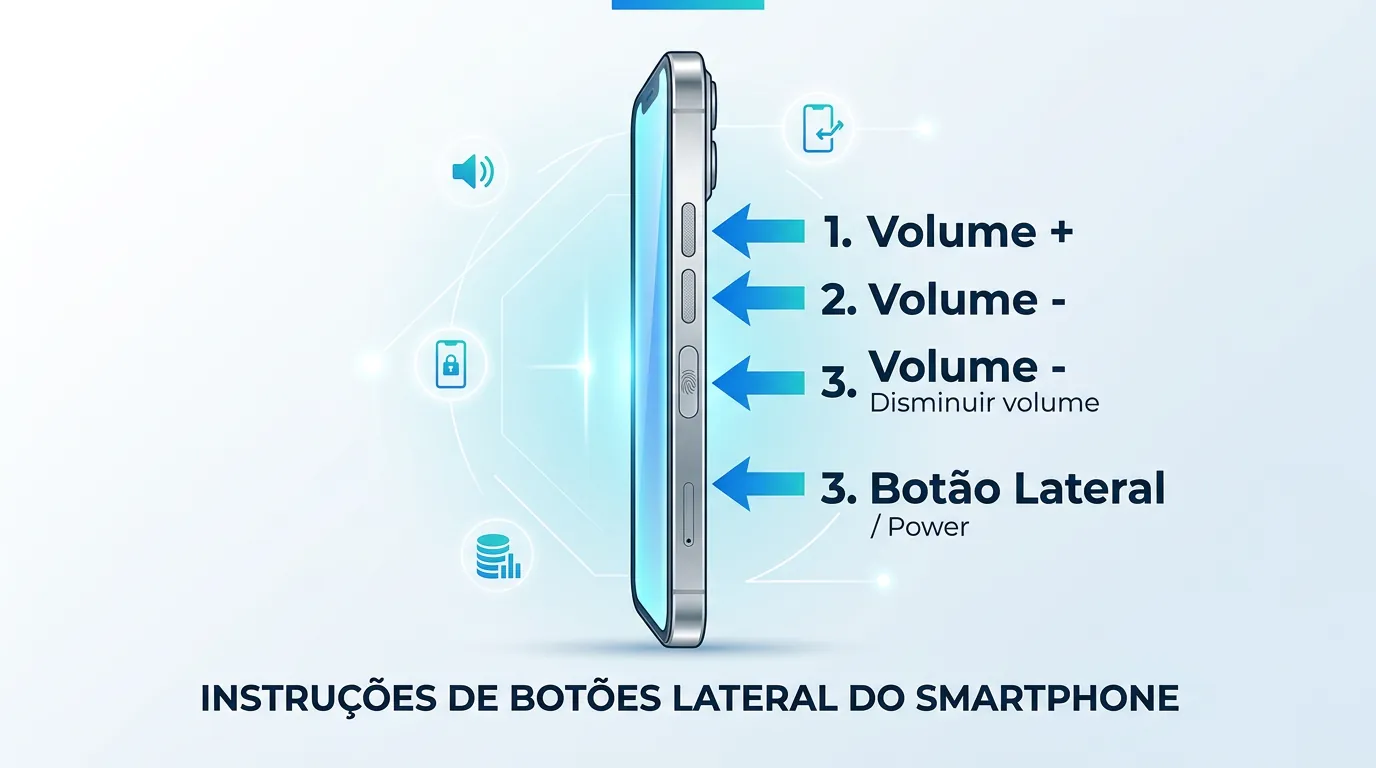 Sequência de botões para forçar reinicialização no iPhone