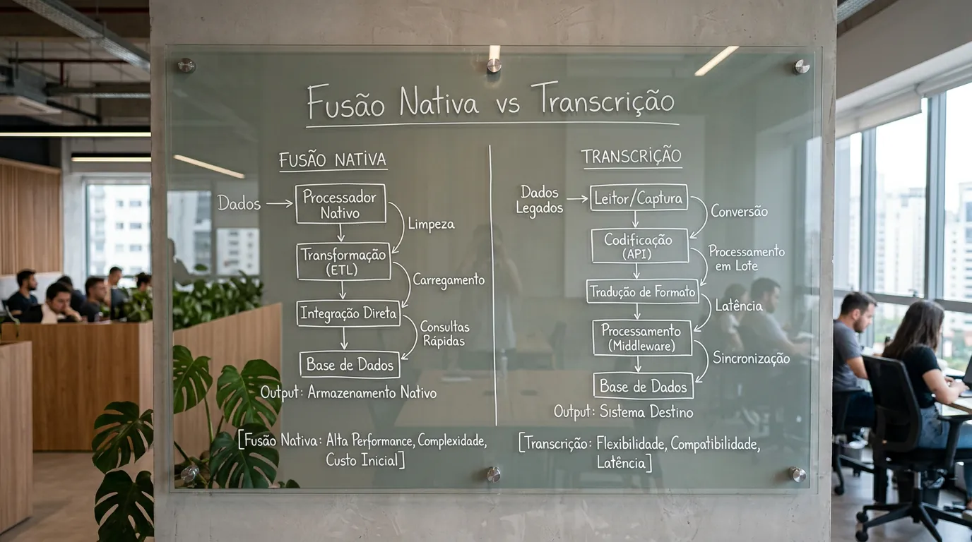 Esquema de fusão nativa em IA
