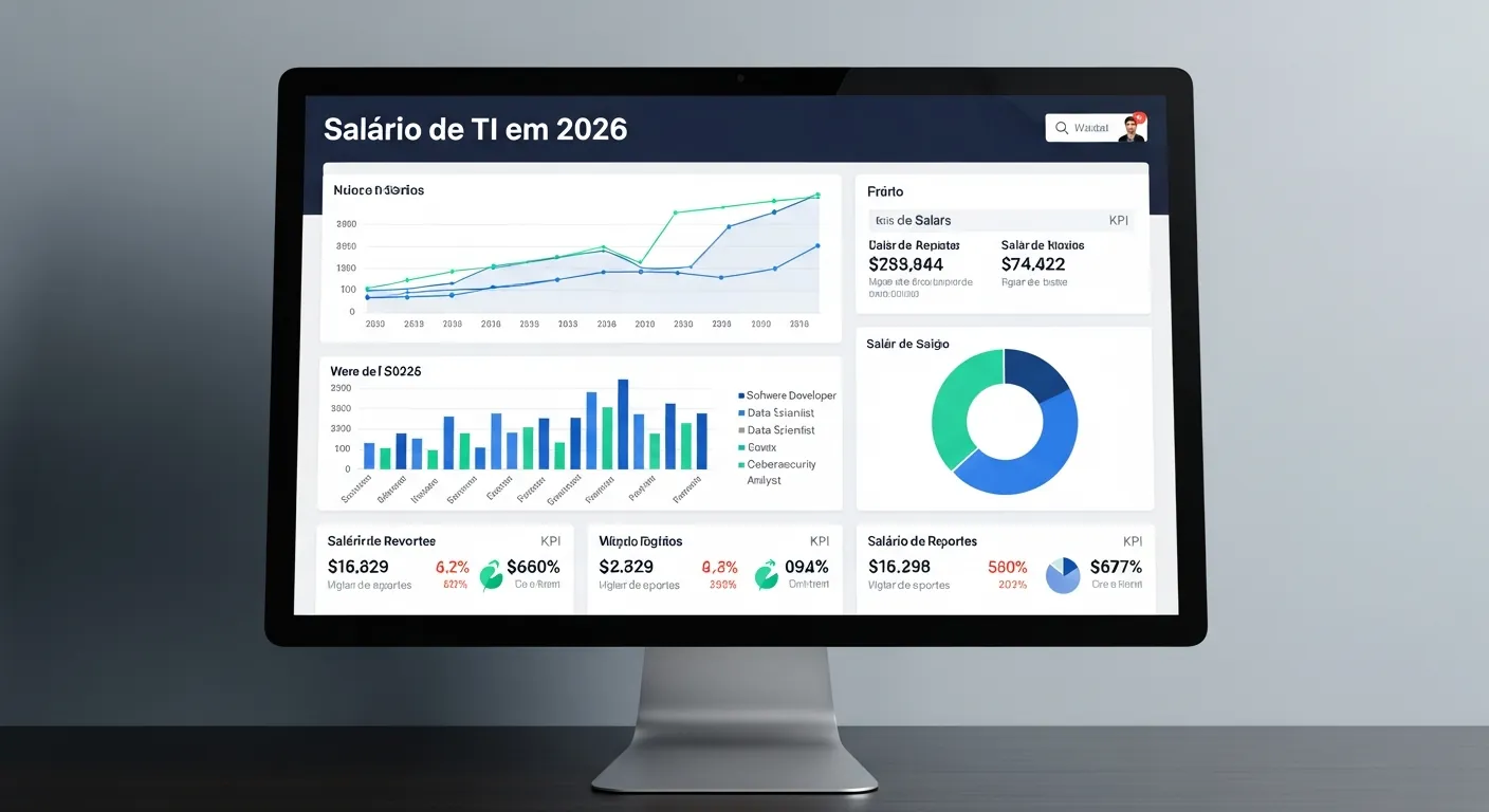 Gráfico mostrando aumento de salário para especialistas