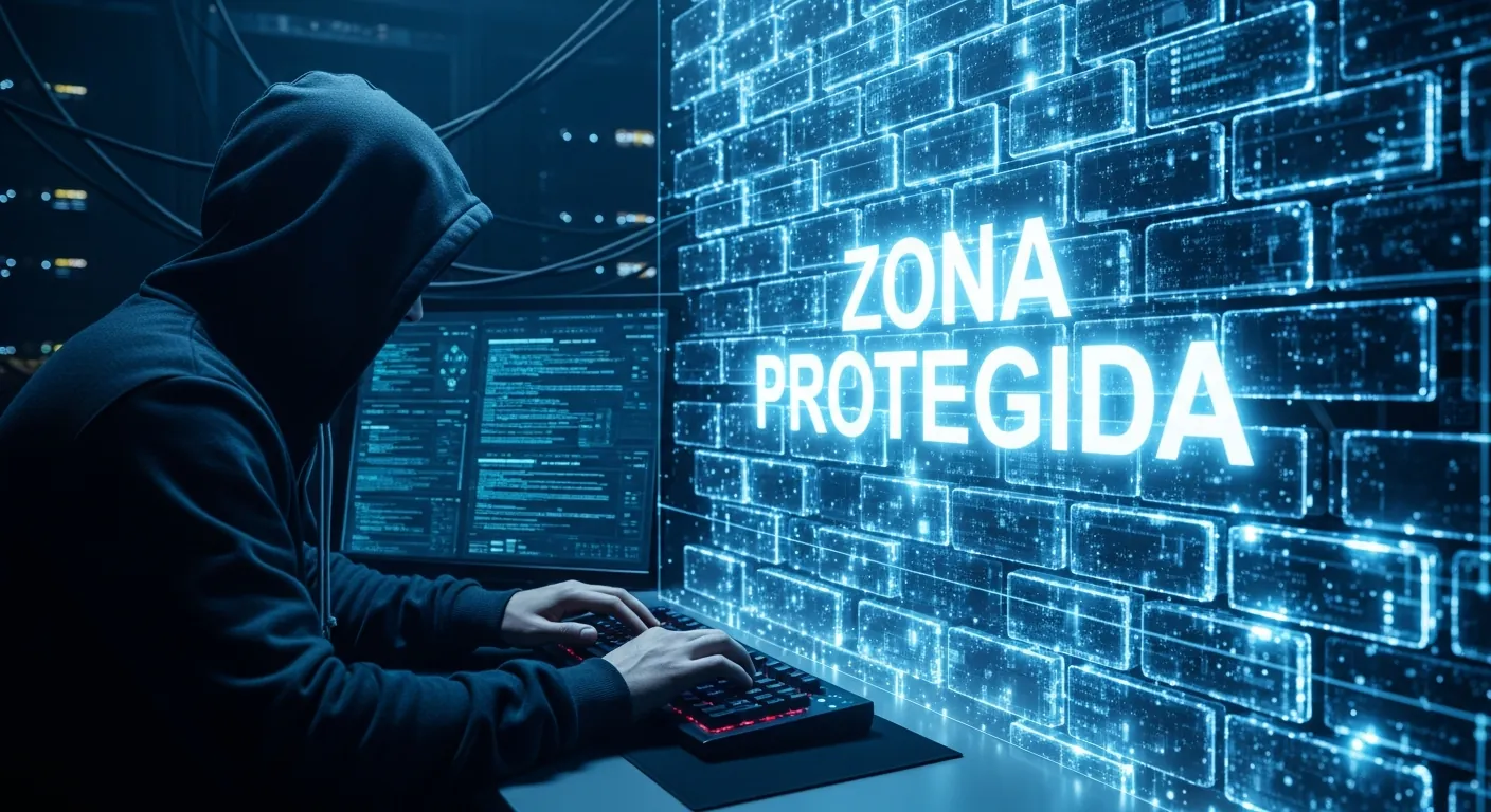 Hacker bloqueado pela DMZ