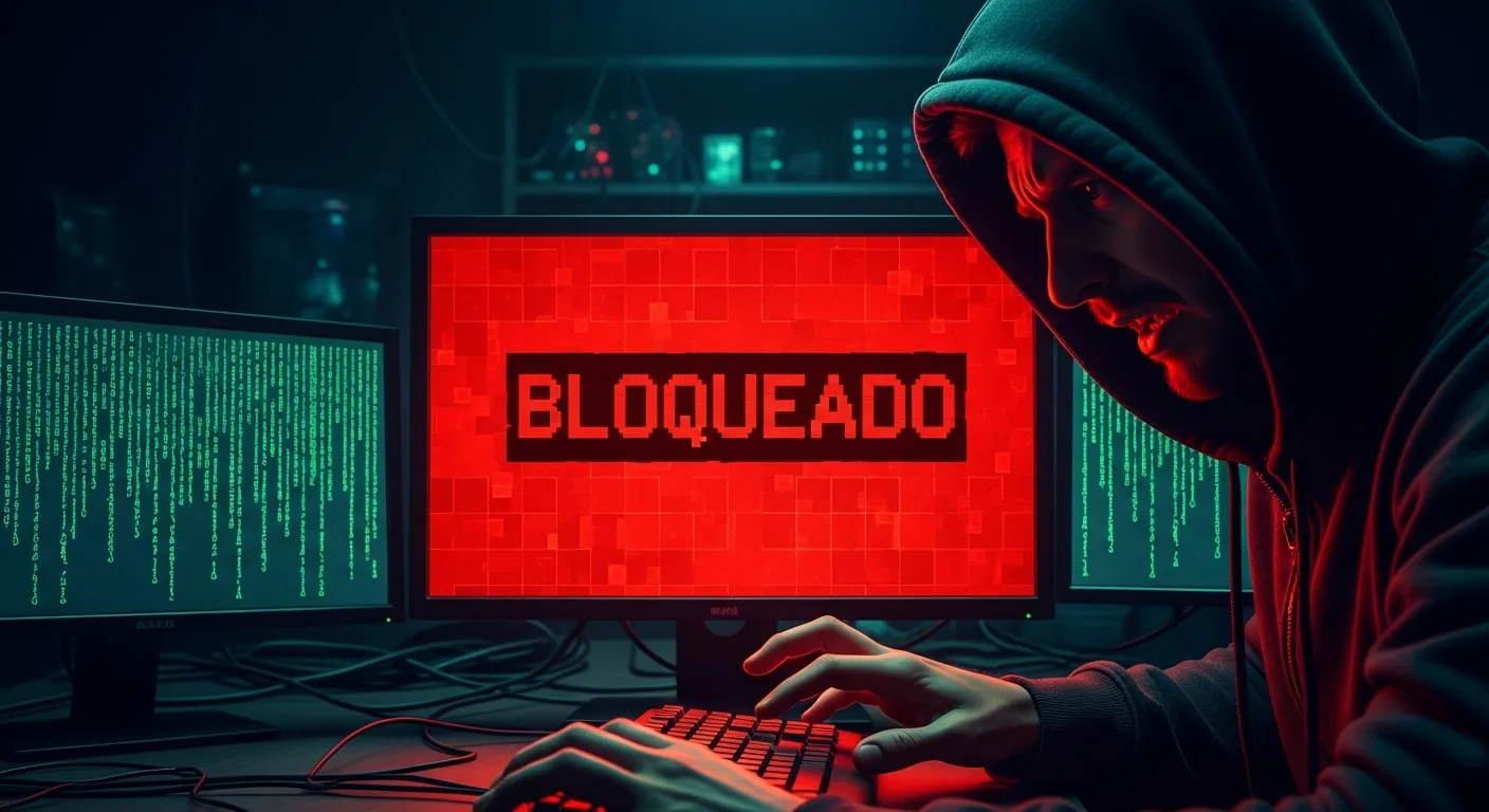 Hacker bloqueado por segmentação de rede