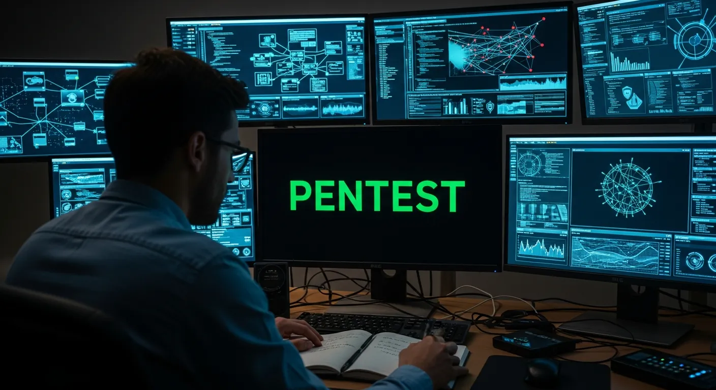 Hacker etico analisando metodologias de pentest
