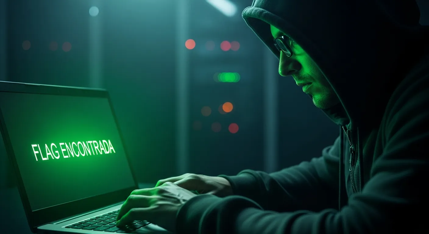 Hacker ético jogando CTF
