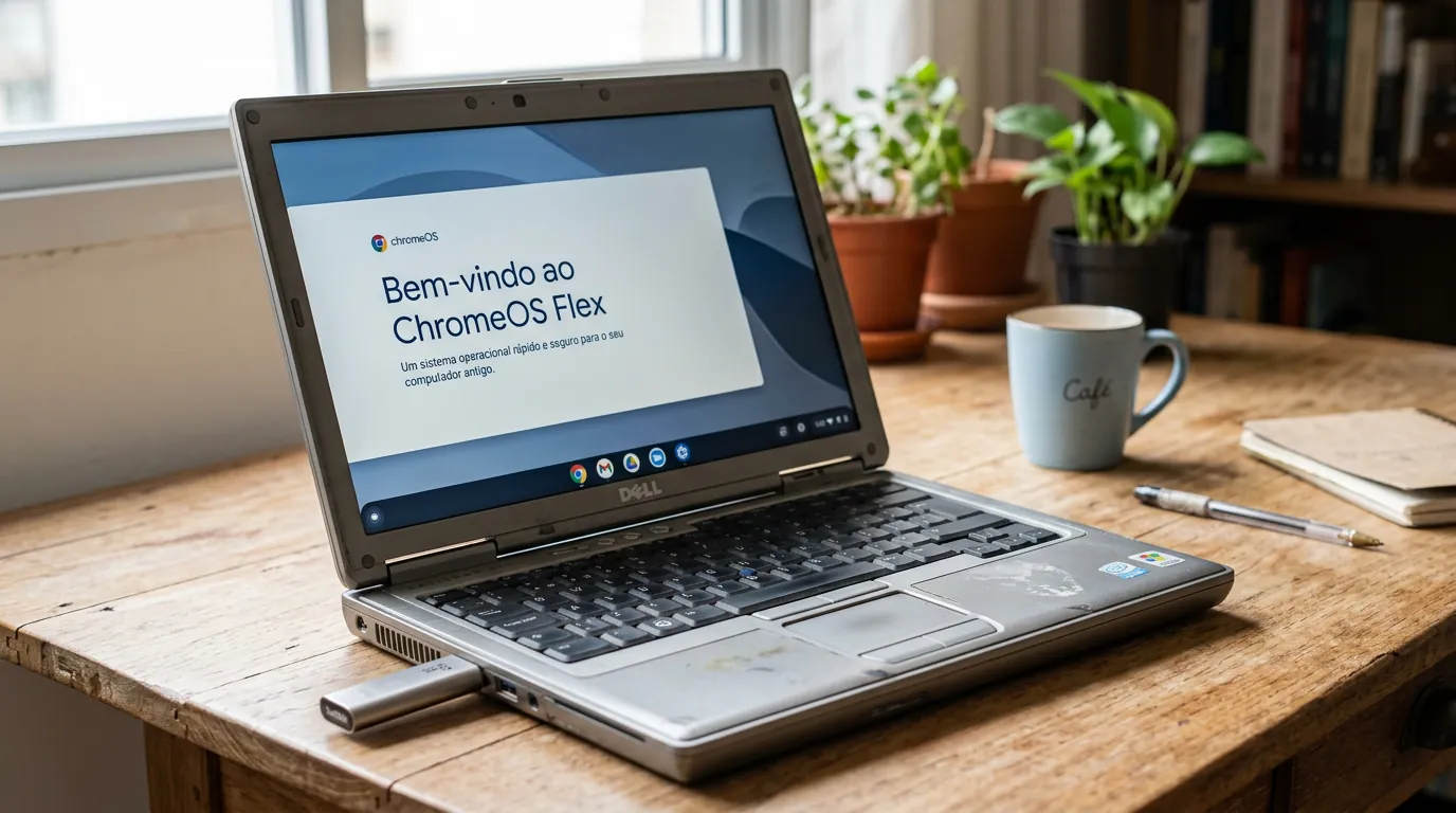 Como transformar notebook antigo em Chromebook com ChromeOS Flex