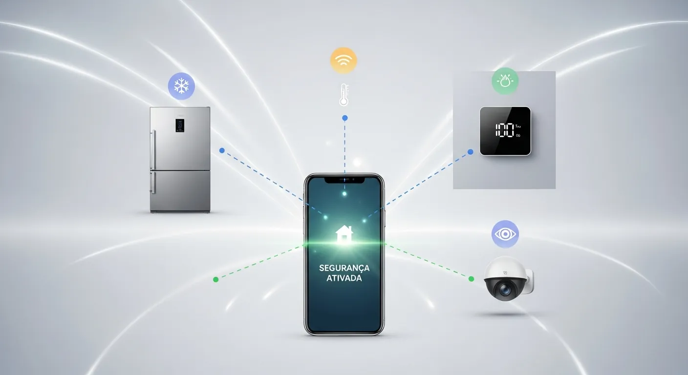 Casa inteligente com IoT seguro