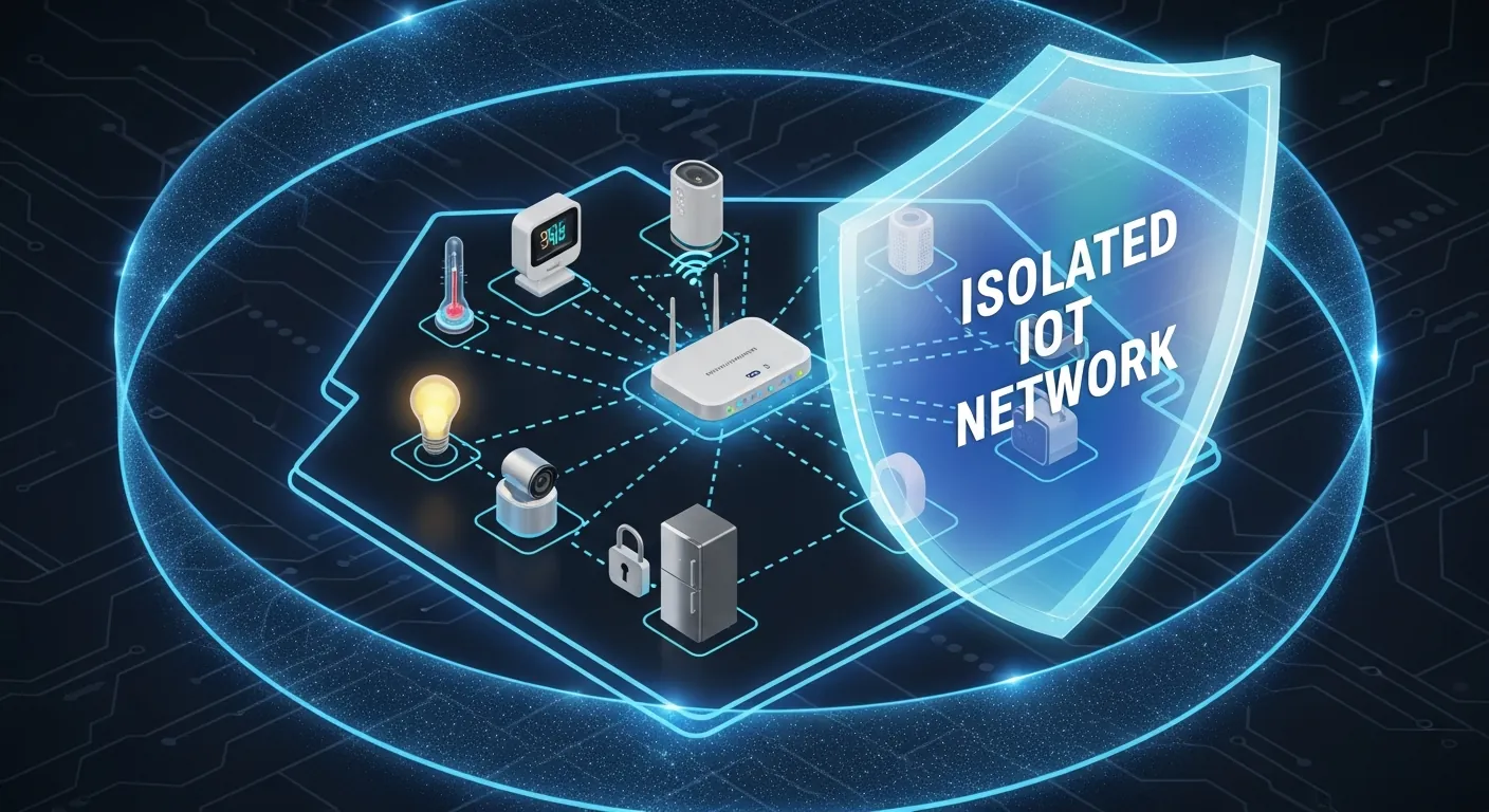 Isolamento de rede Wi-Fi para IoT