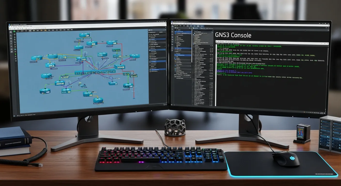 Laboratório de redes avançado com GNS3