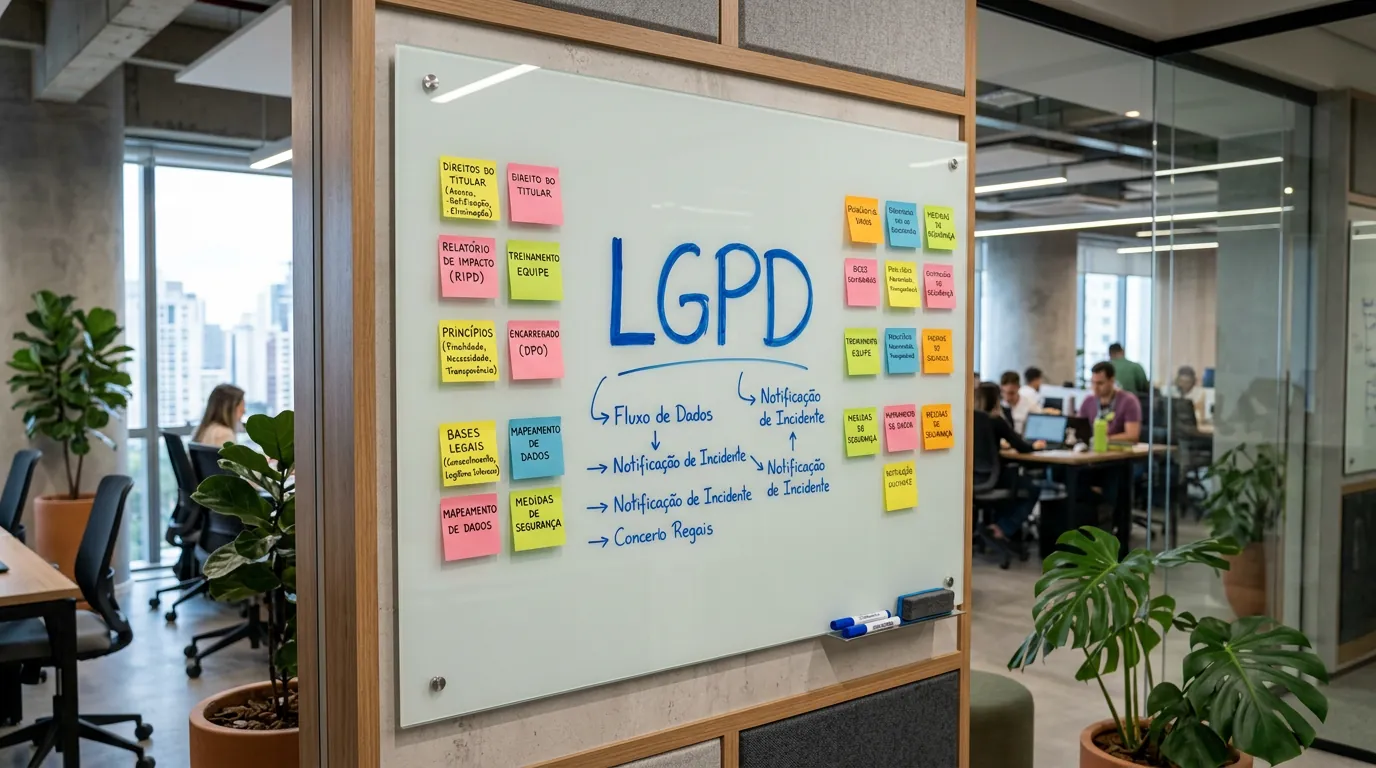 Mapeamento de dados LGPD para pequenas empresas