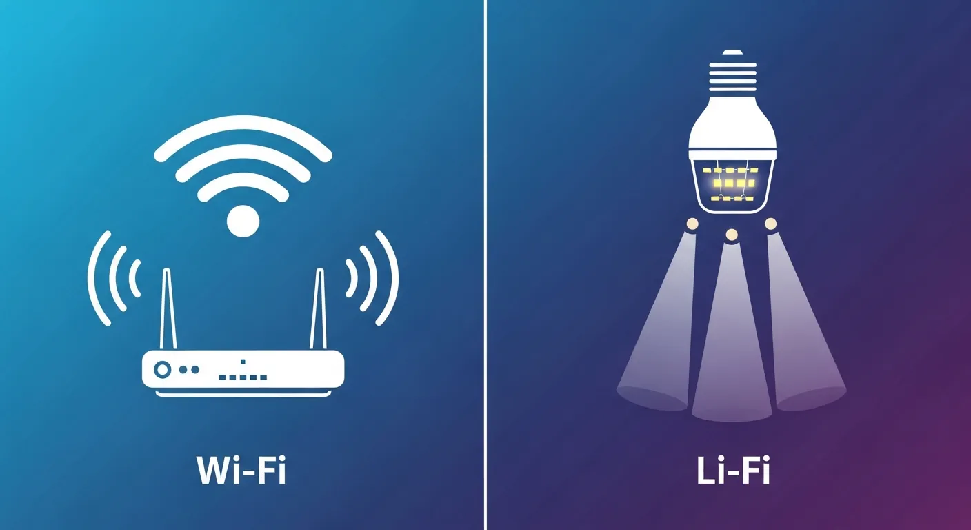 Diferença entre Li-Fi e Wi-Fi