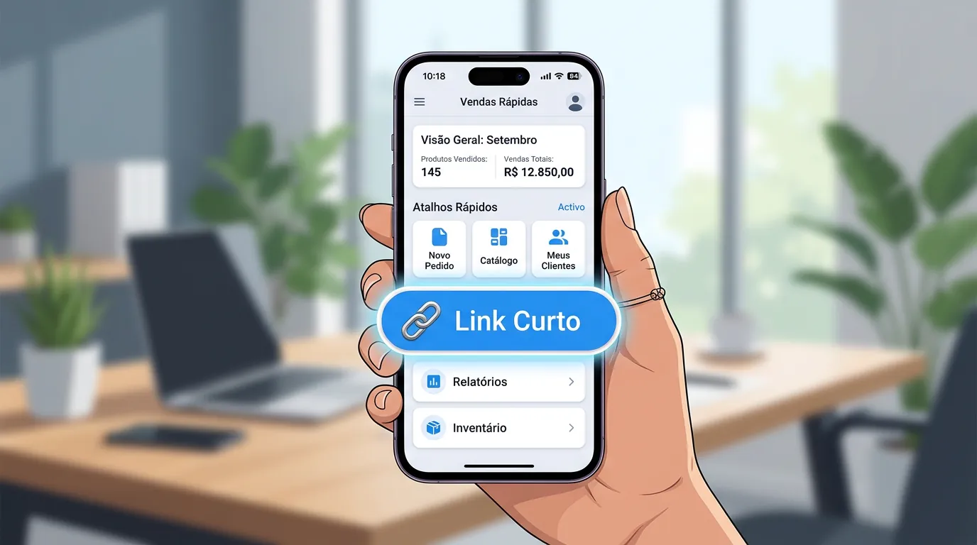 Onde encontrar o link curto nativo no WhatsApp Business