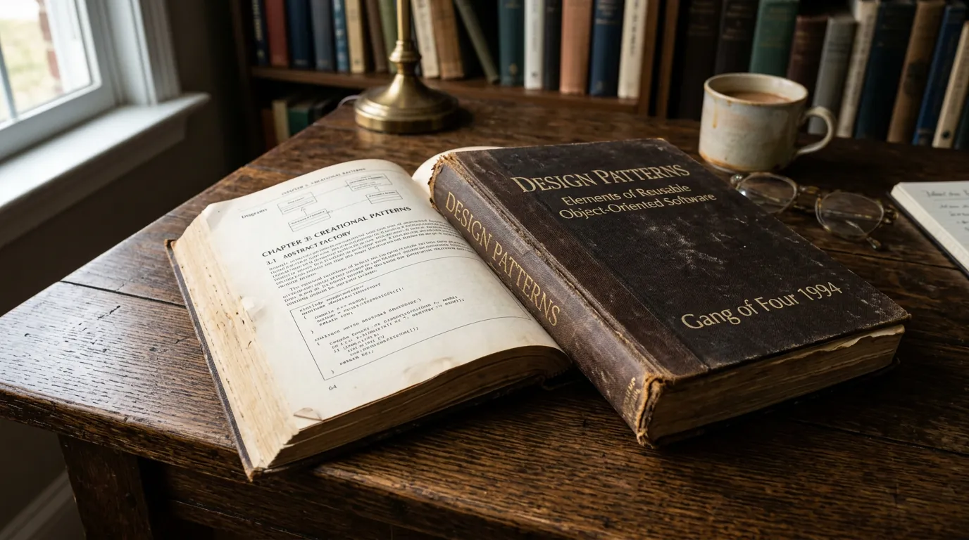 Livro clássico de Design Patterns do GoF