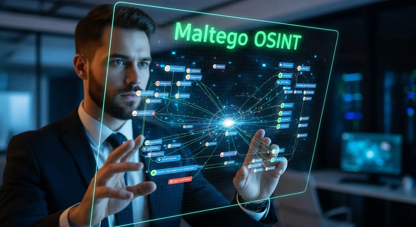 Grafo de conexões no Maltego