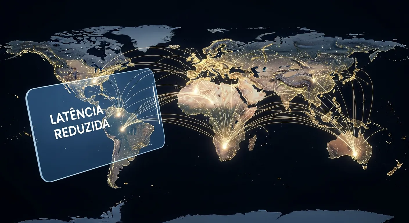 Mapa Global de Servidores Anycast