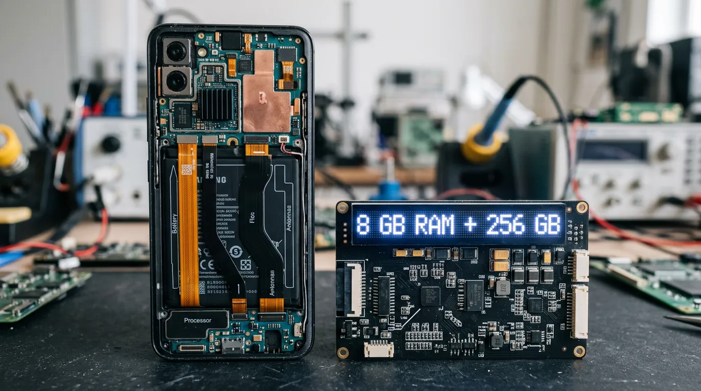 Hardware e memória RAM ideal para celulares em 2026