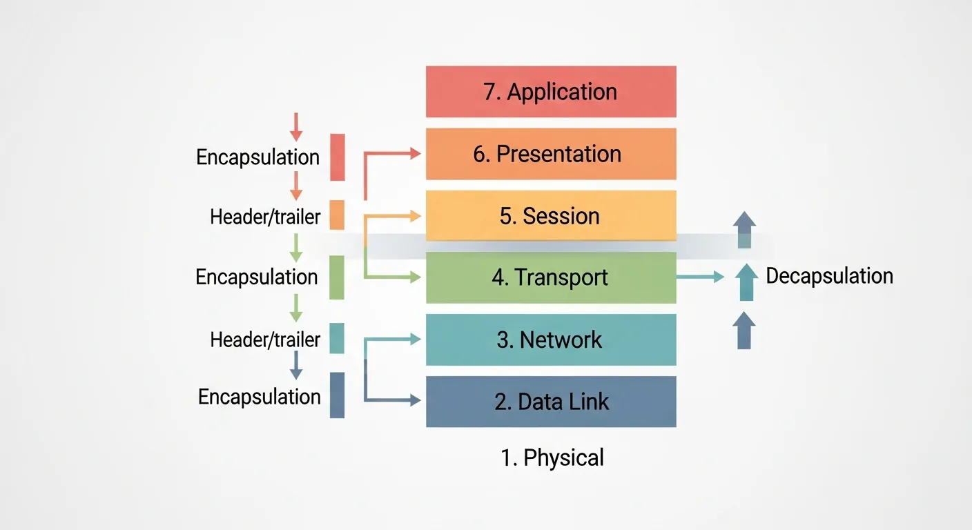 As 7 Camadas do Modelo OSI