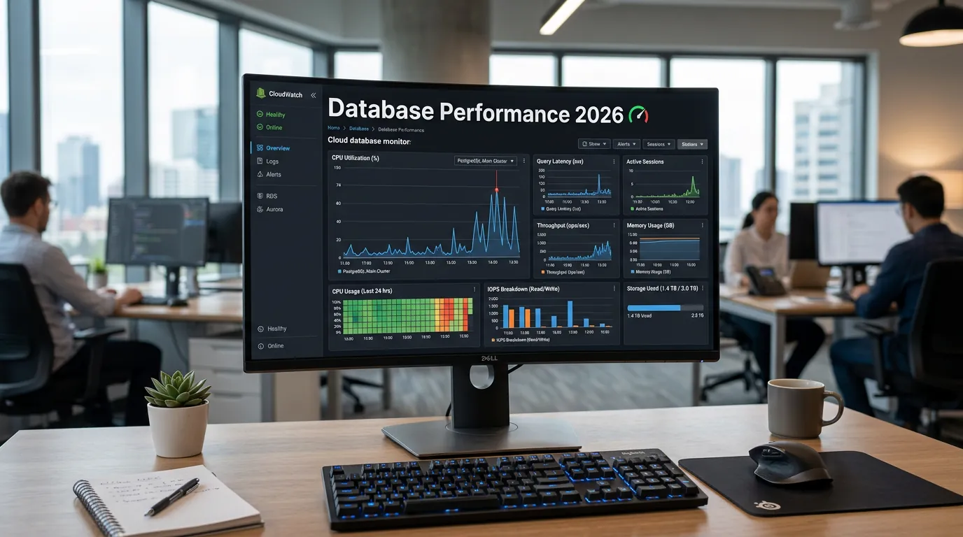 Dashboard de Monitoramento de Banco de Dados DBaaS