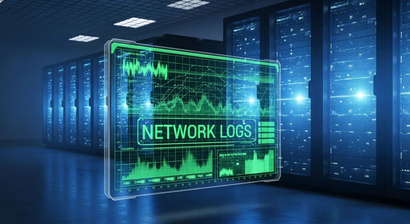 Monitoramento de logs de rede em um data center moderno