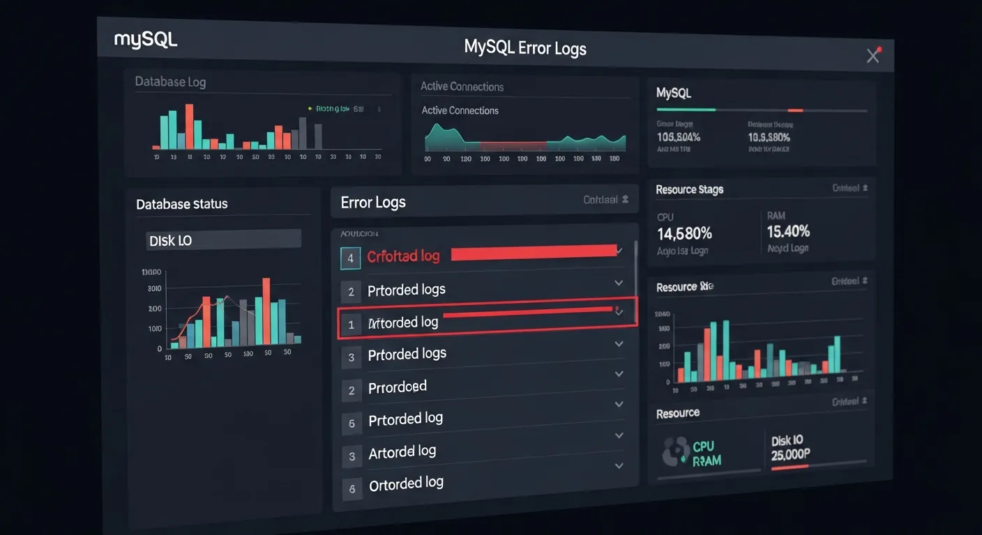 Alt Text: Tela de gerenciamento de banco de dados MySQL