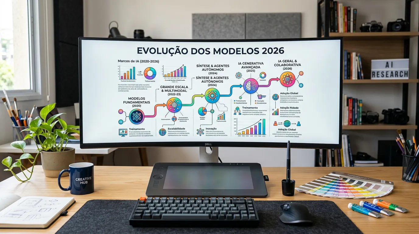 Geração de infográficos e edição profissional com Nano Banana 2.1 e Pro